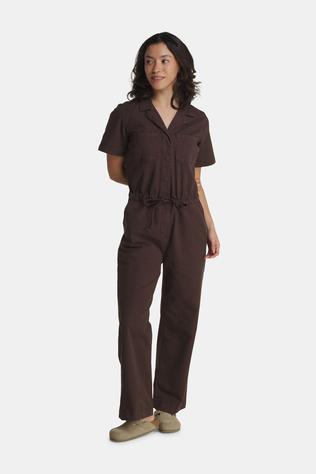 Stretch Canvas Girlfriend Jumpsuit Dames