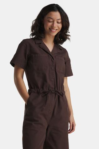 Stretch Canvas Girlfriend Jumpsuit Dames