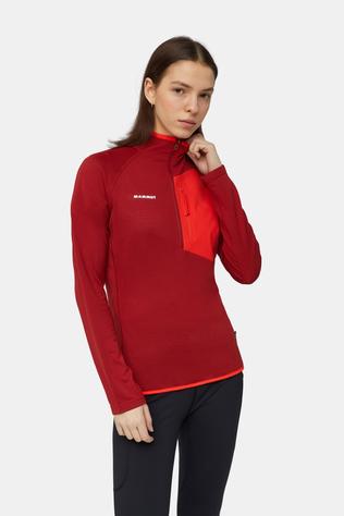 Aenergy Light ML Half Zip Pull Fleecetrui Dames