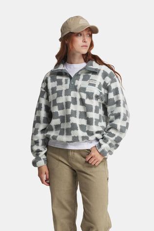 Helvetia II Printed Cropped Fleece Dames