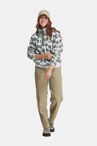 Helvetia II Printed Cropped Fleece Dames