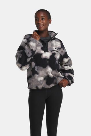 Helvetia II Printed Cropped Fleece Dames