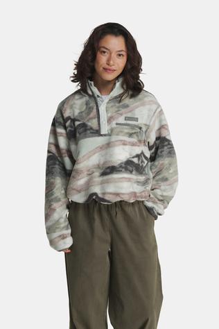 Helvetia II Printed Cropped Fleece Dames