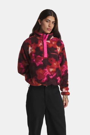 Helvetia II Printed Cropped Fleece Dames