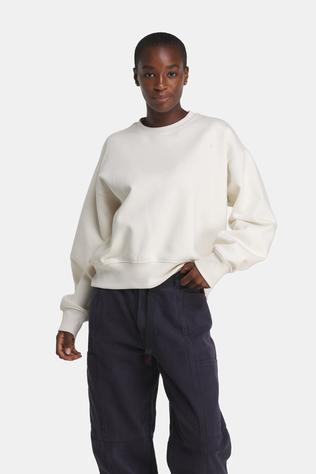 Essential Simple Dome Boxy OS Crewneck Trui Dames
