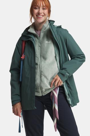 Rotwand 3-In-1 Jas Dames
