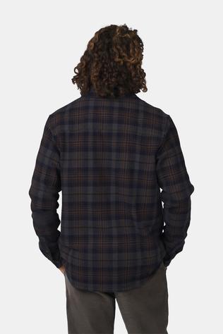 Ember Heavy Flannel Check Longsleeve Overhemd
