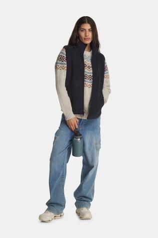 High Curl Fleece Bodywarmer Dames