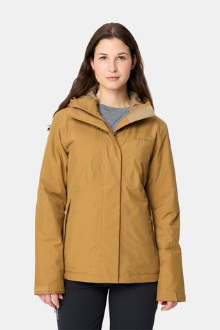 Vaude Rosemoor Padded Jacket Gevoerde Jas Dames Camel Brown