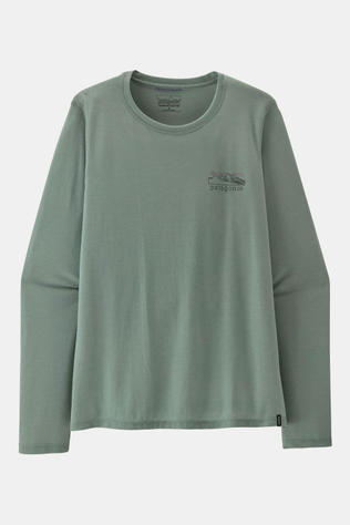 Capilene Cool Trail Stratapeaks Longsleeve Dames