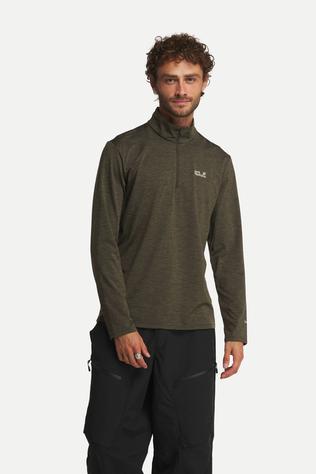 Trail Half Zip Shirt Met Lange Mouwen Heren