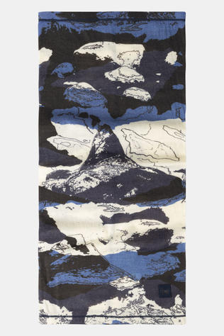 Merino Lightweight Prints Esyr Blue Nekwarmer