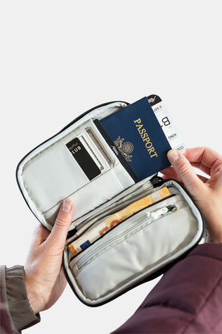 Global Travel Stash Schoudertas