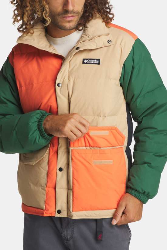 Columbia Wallowa Down Hooded Donsjas Sand Brown