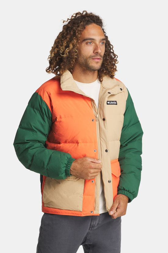 Columbia Wallowa Down Hooded Donsjas Sand Brown