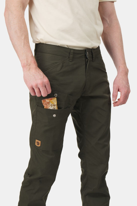 Fjällräven Greenland Jeans M Reg dark khaki