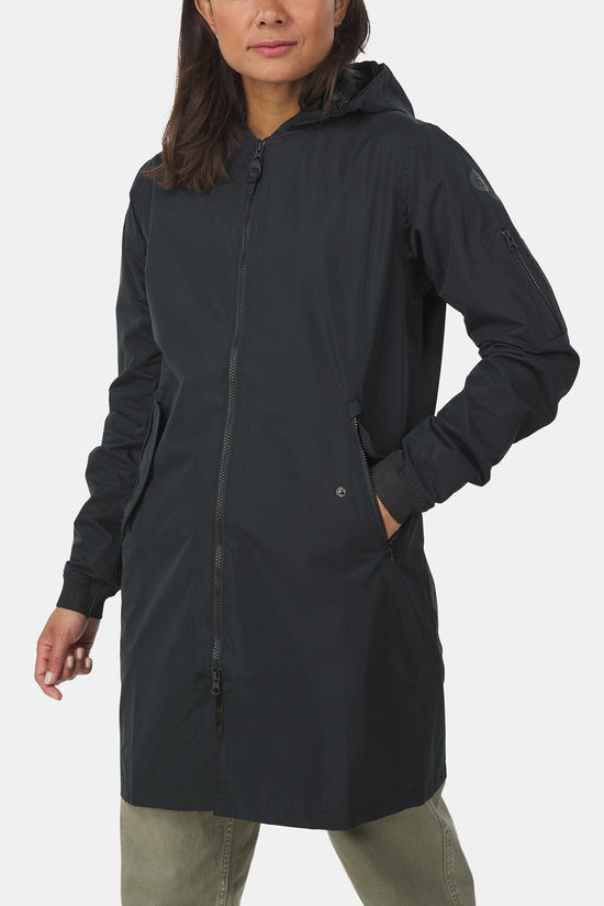 AGU Urban Outdoor Long Bomber Jacket Dames black