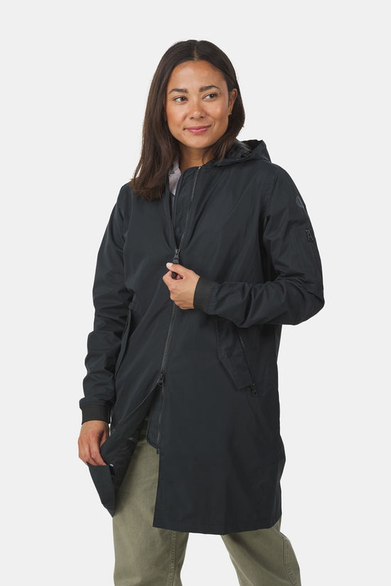 AGU Urban Outdoor Long Bomber Jacket Dames black