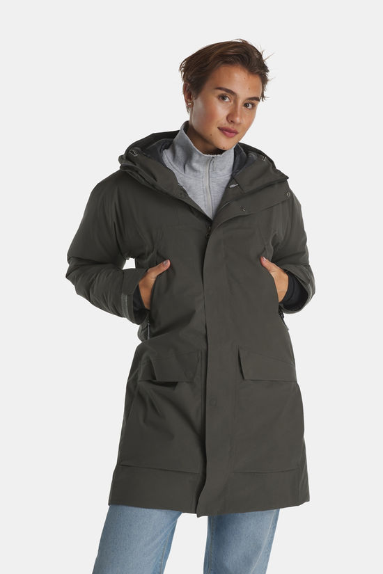 Houdini Fall In Parka Dames mid khaki
