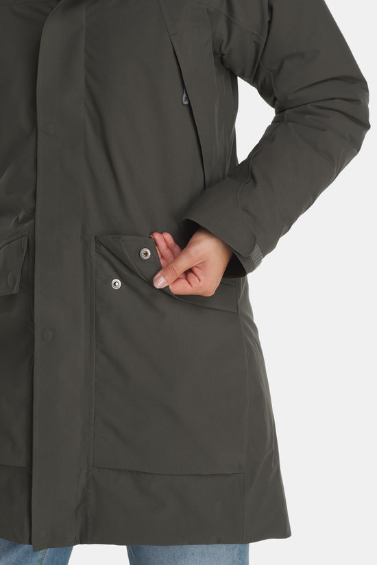 Houdini Fall In Parka Dames mid khaki