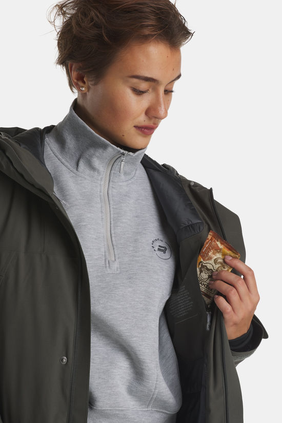 Houdini Fall In Parka Dames mid khaki