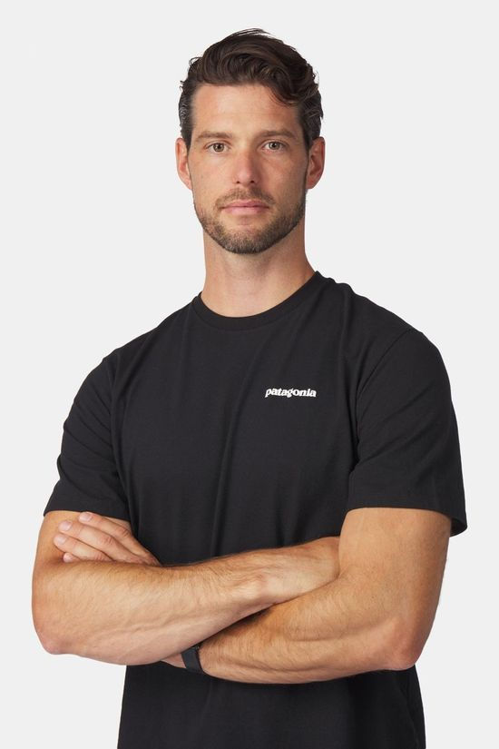 Patagonia P6 Logo Responsibilitee black