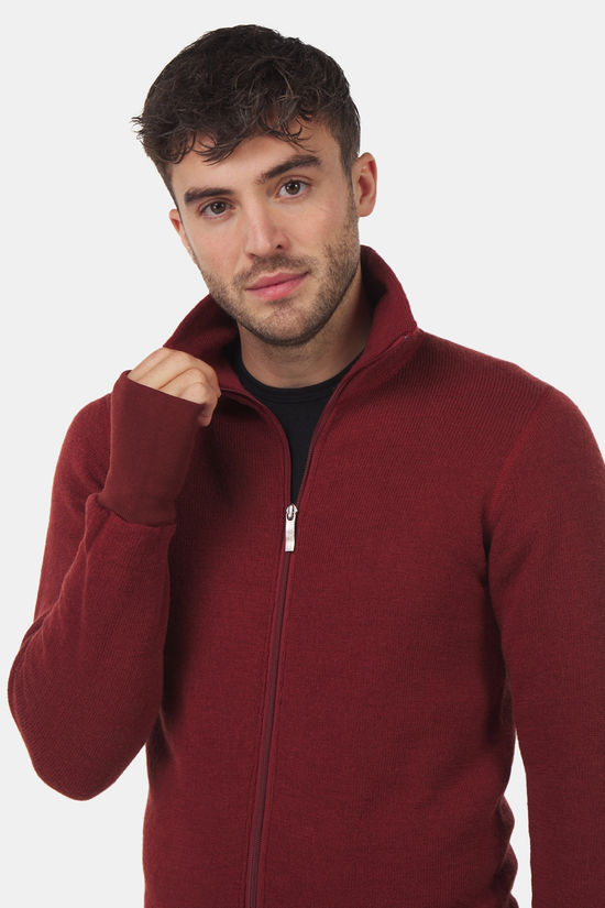 Woolpower Full Zip Jacket 400 Unisex Midlayer rust