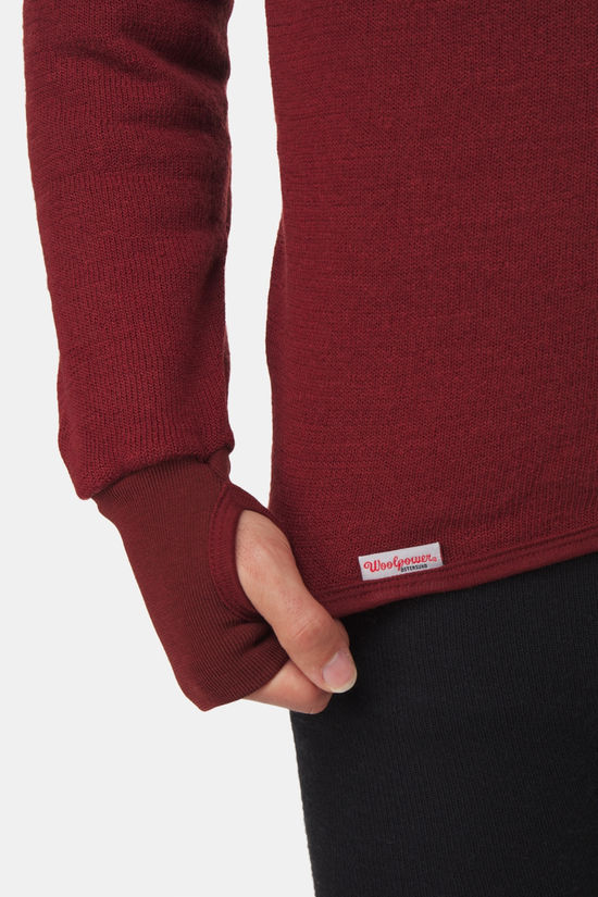 Woolpower Full Zip Jacket 400 Unisex Midlayer rust