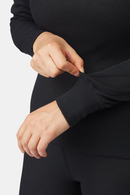 Odlo Bl Top Turtle Neck L/S Half Zip Active Warm Eco black/dark grey