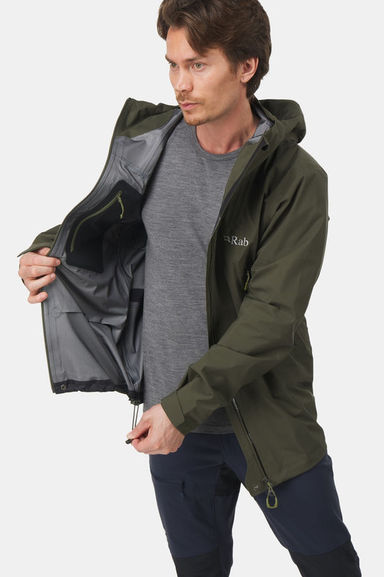 Rab Kangri Gore-Tex Hardshell Jas dark khaki