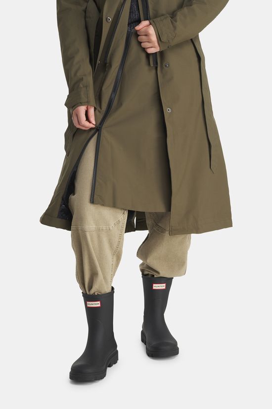 AGU Urban Outdoor Trenchcoat Long Dames Army Green
