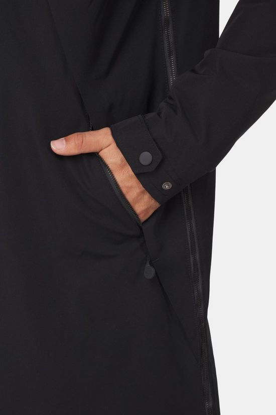agu Agu Winter City Slicker Rain Coat Urban Unisex BLACK