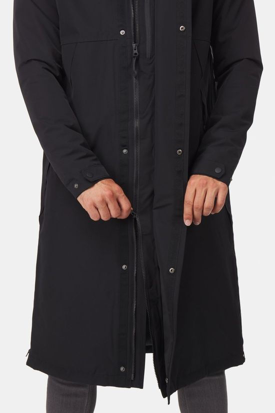 agu Agu Winter City Slicker Rain Coat Urban Unisex BLACK