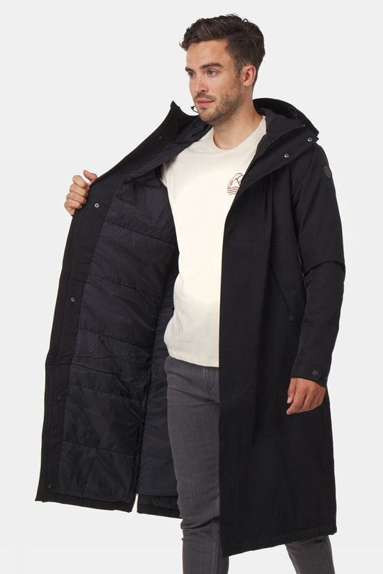 agu Agu Winter City Slicker Rain Coat Urban Unisex BLACK