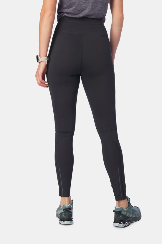 Fjällräven Abisko Värm Trekking Legging Dames Black-Iron Grey