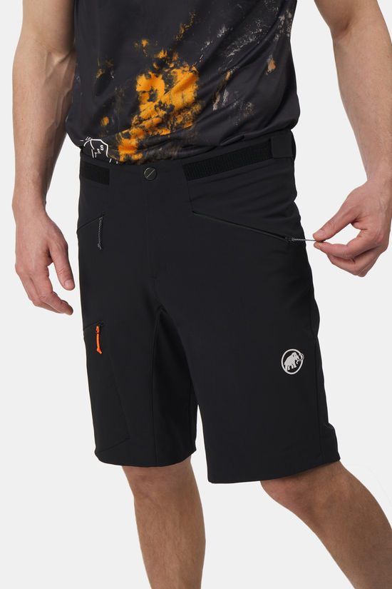 Mammut Taiss Softshell Korte Broek Black
