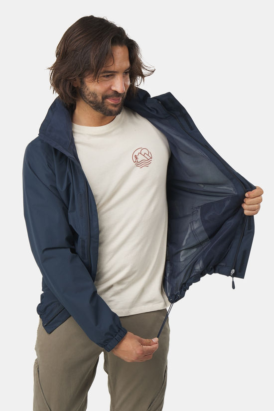 Jack Wolfskin Stormy Point 2L Regenjas Night Blue