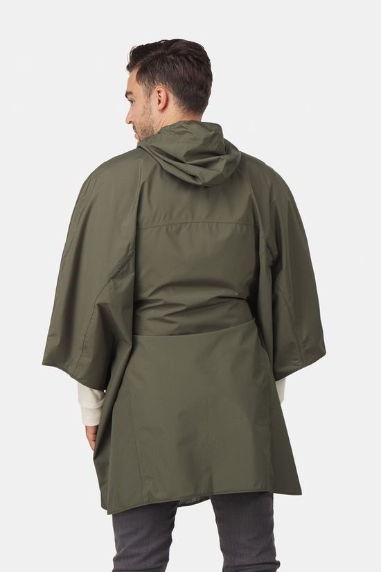 AGU Go Grant Poncho Essential Unisex Army Green