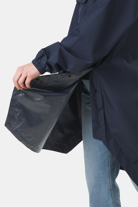 Ayacucho Adventure Poncho Navy Blue