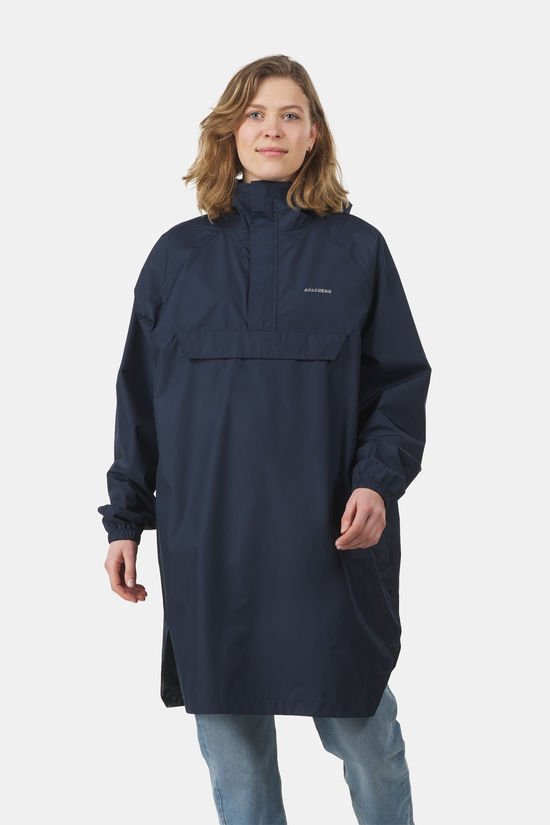 Ayacucho Adventure Poncho Navy Blue