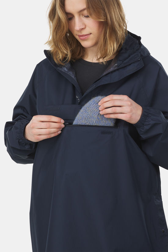 Ayacucho Adventure Poncho Navy Blue
