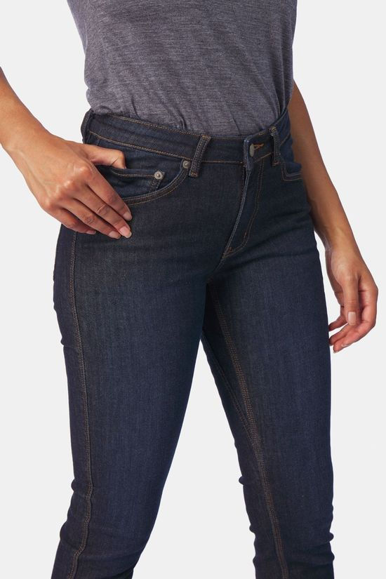 Duer Stay Dry Fireside Denim Broek Dames Dark Stone