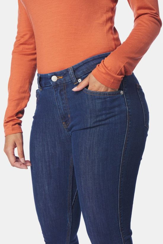 Duer Performance Denim Skinny Broek Dames Medium Stone