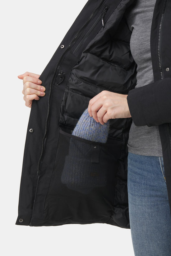 Helly Hansen Varanger Gevoerde Parka Dames BLACK