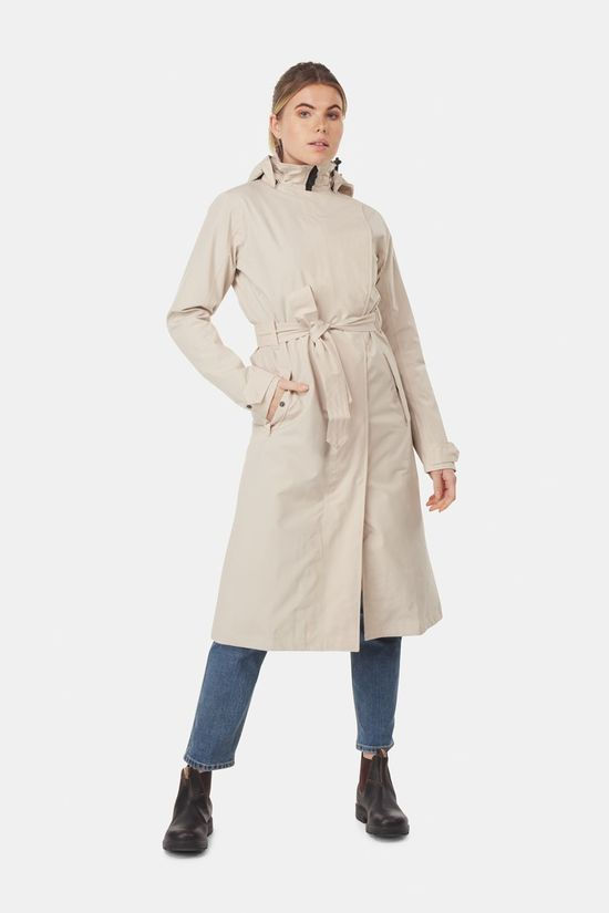 AGU Urban Outdoor Trenchcoat Long Dames Cement
