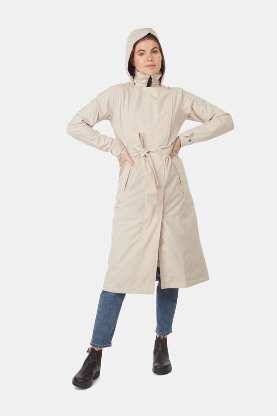 AGU Urban Outdoor Trenchcoat Long Dames Cement