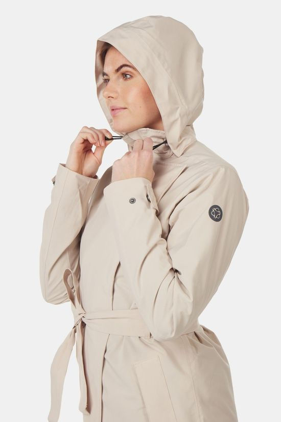AGU Urban Outdoor Trenchcoat Long Dames Cement