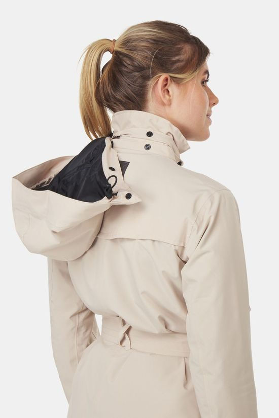 AGU Urban Outdoor Trenchcoat Long Dames Cement