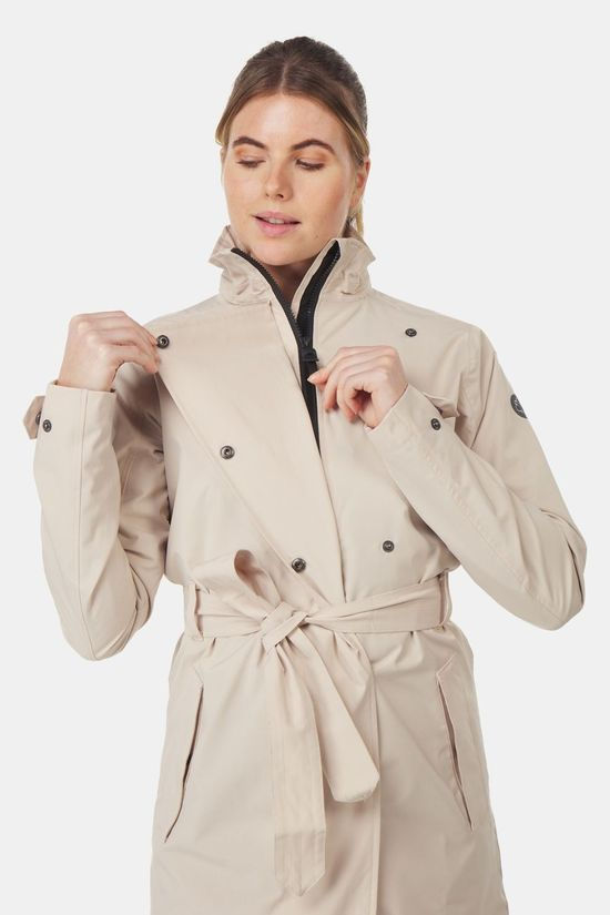 AGU Urban Outdoor Trenchcoat Long Dames Cement