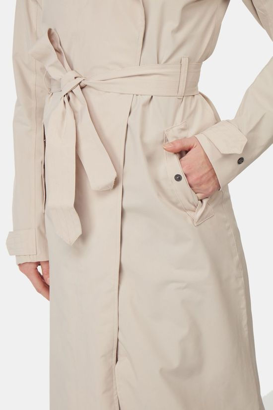 AGU Urban Outdoor Trenchcoat Long Dames Cement